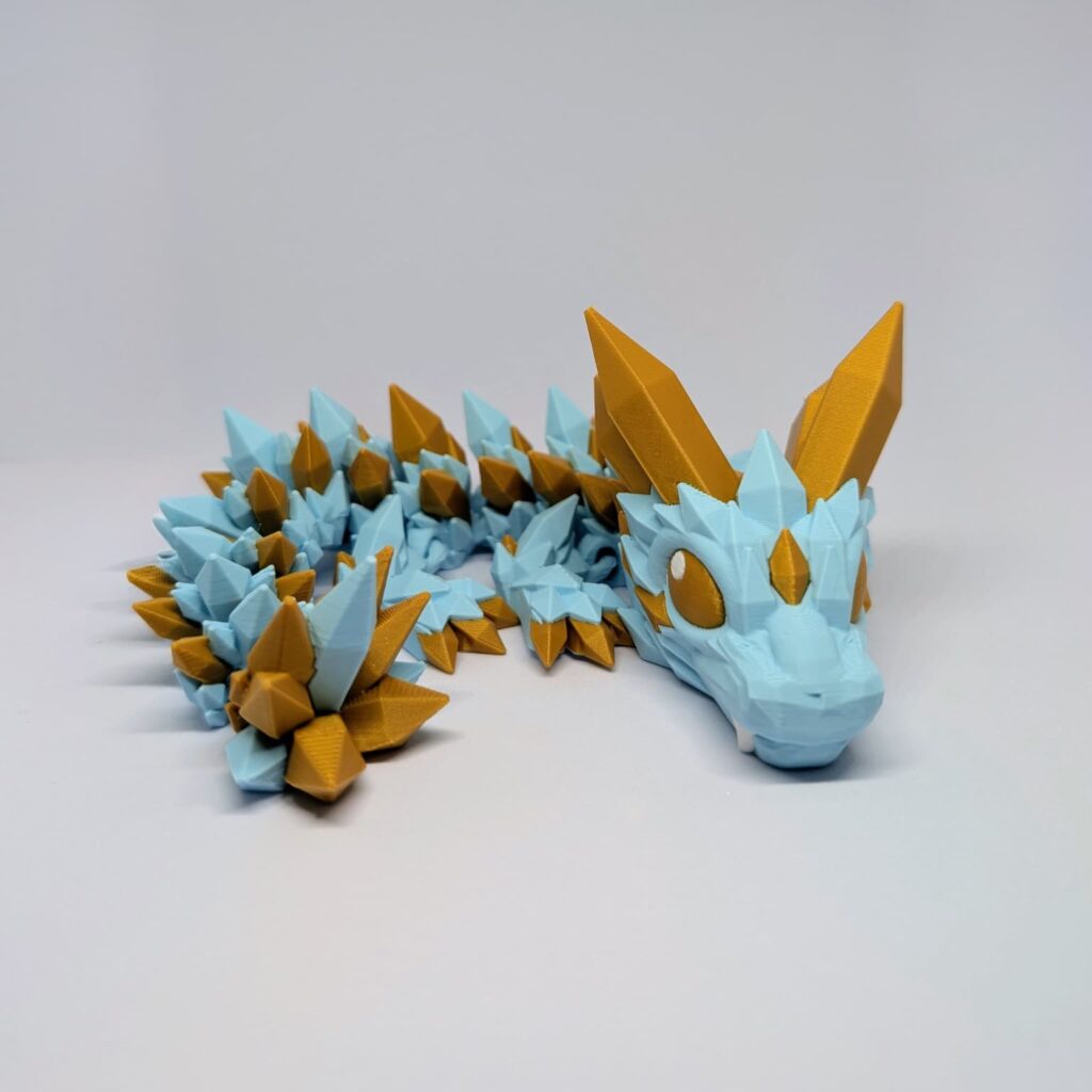 Kristalldrache von vorne