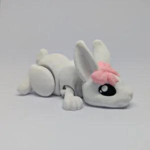 Mini Häschen mit Schleife