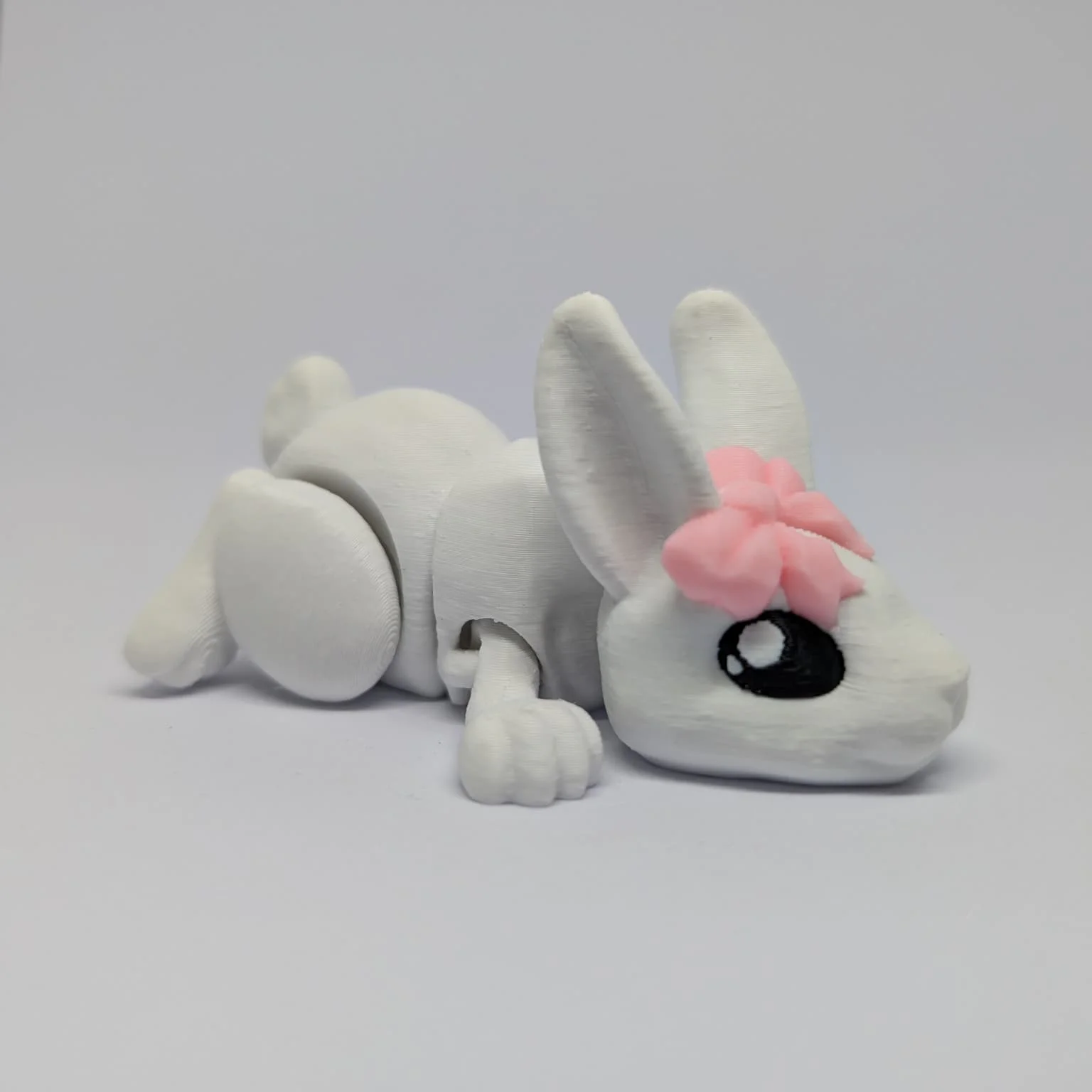 Mini Häschen mit Schleife