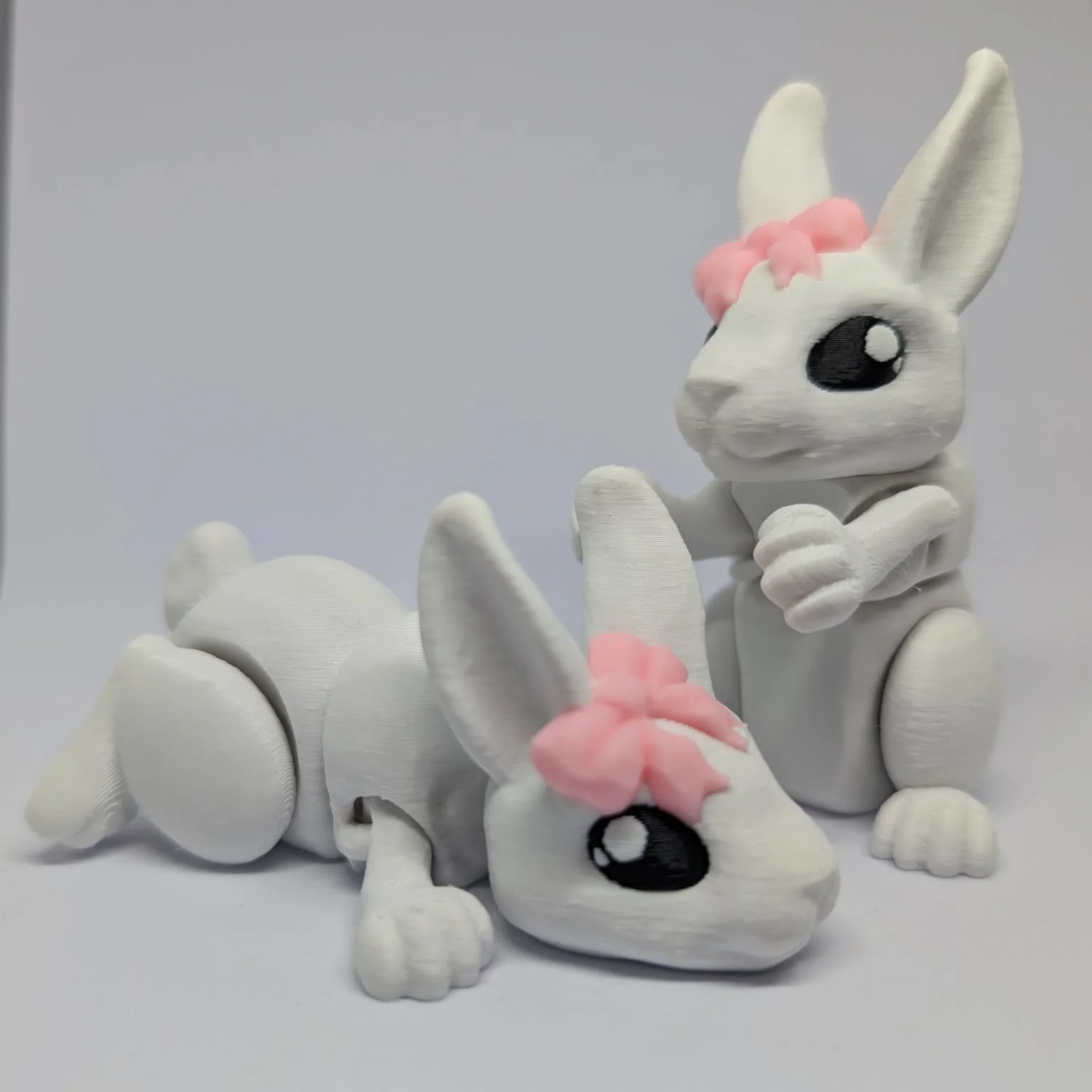 Mini Häschen mit Schleife – Bild 3